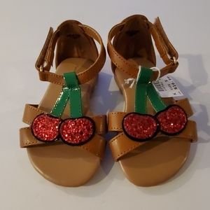 American Eagle Baby Girl/Toddler Cherry Sandals